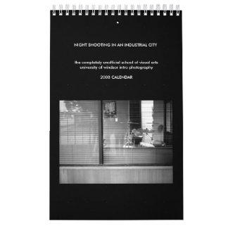NATTSKYTTE I EN INDUSTRIELL STAD KALENDER