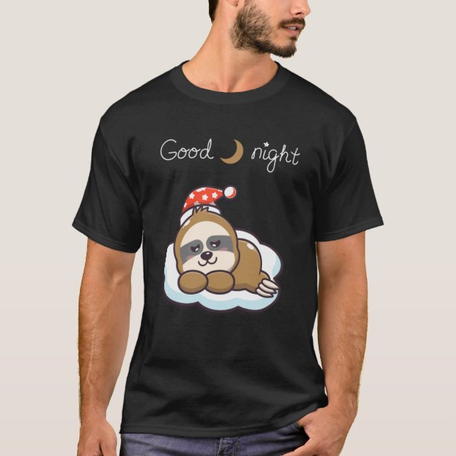 nattsovande drömmande om baby-slott t shirt (Framsida)