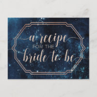 Nattstjärna Himlar Celestial Galaxy Bride Recept C