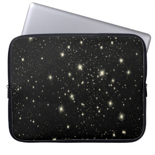 Nattstjärnorna stjärnor, himlar himlen laptop fodral