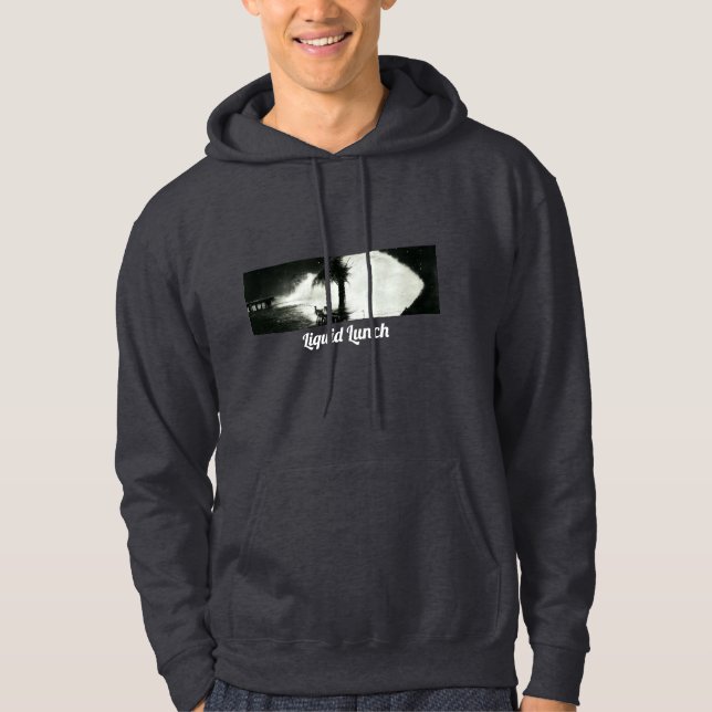 Nattstrupe Mörk Grått Hoodie (Framsida)
