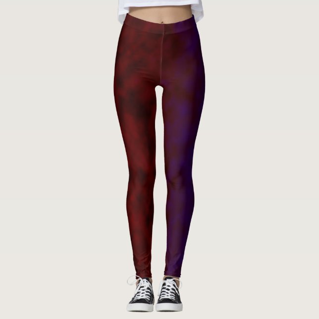 Nattstycke av den ihåliga lågan leggings (Framsida)