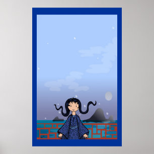 Natttid på ön poster