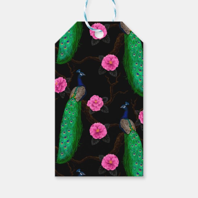 Nattträdgård Presentetikett (Framsidan)