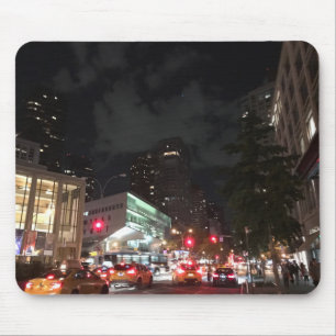 Natttrafik vid Lincoln Center New York City NYC Musmatta