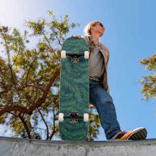 NattTropical Handflatan Löv Mini Skateboard Bräda 18,5 Cm