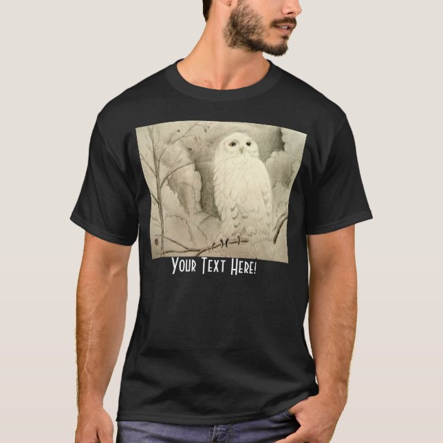 Nattuggla T-shirt (Framsida)