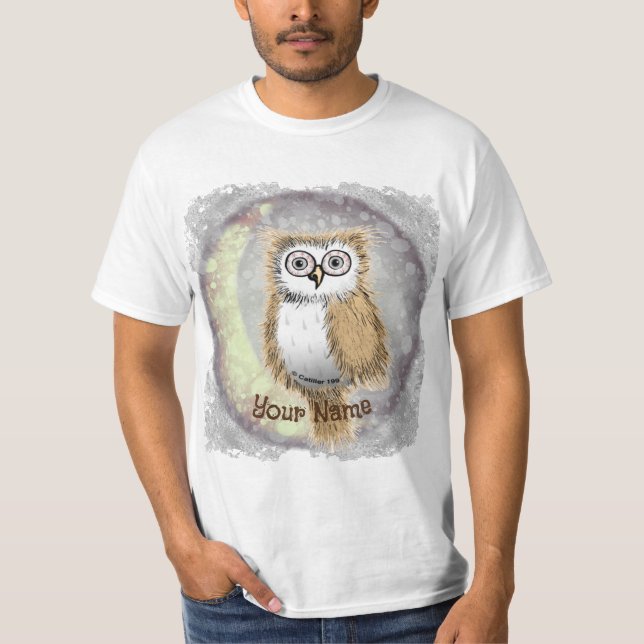 Nattuggla T-Shirt (Framsida)