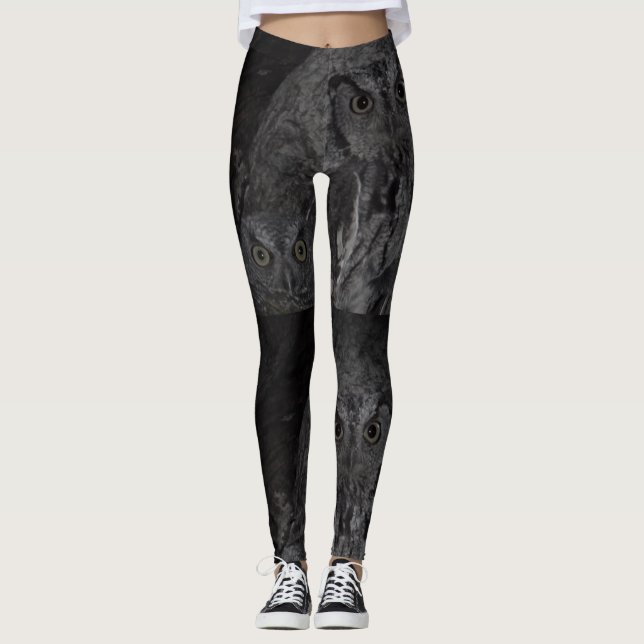 Nattugglor Leggings (Framsida)
