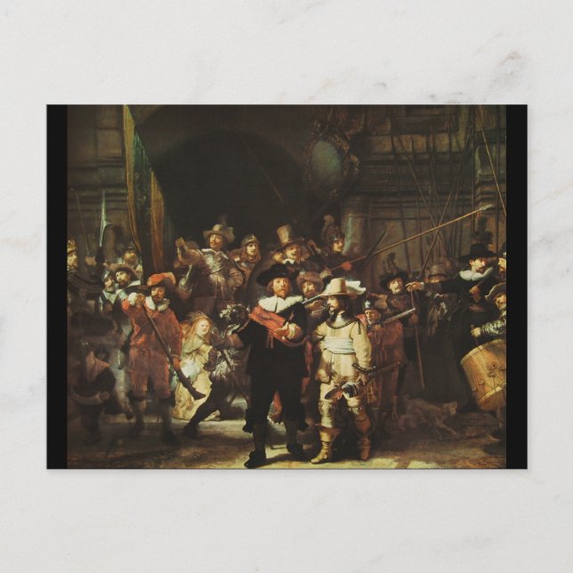 Nattvakten Vykort (Framsida)