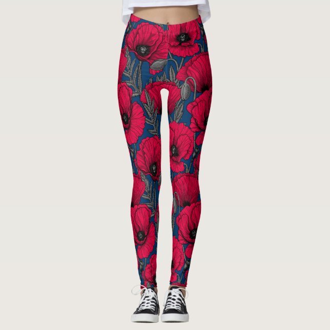 Nattvallmo Leggings (Framsida)