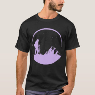 Nattvandring Stjärnor Berg T Shirt