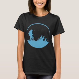 Nattvandring Stjärnor Berg T Shirt