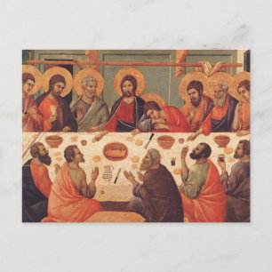 Nattvarden Av Duccio Di Buoninsegna Vykort
