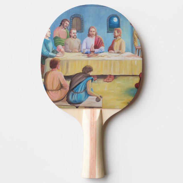 Nattvarden: Jesus och lärjungarna Pingisracket (Framsidan)