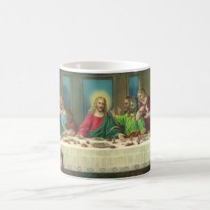Nattvarden Ursprungligen av Leonardo da Vinci Kaffemugg