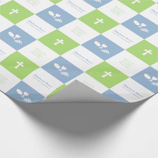 Nattvardsgångbröd av liv presentpapper (Hörn)