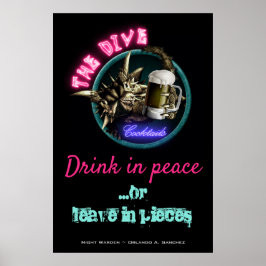 Nattvarg - Diven (Design #3) Poster