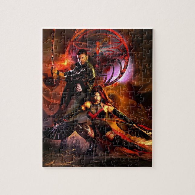 Nattvargen - Wander Puzzle Pussel (Vertikal)