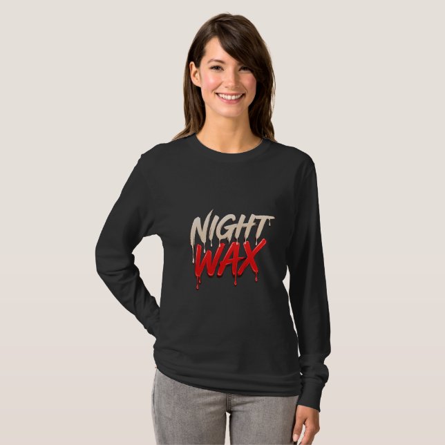 Nattvax Långärmad T-Shirt (Hel framsida)