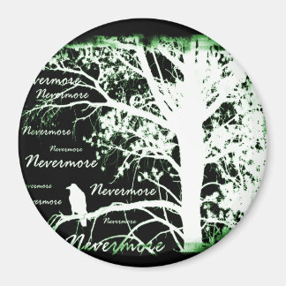 Nattvision Ickmore Raven Silhouette Magnet