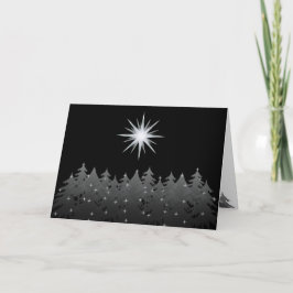 Nattvit stjärna, Himmel, universell jul Helgdag Helgkort