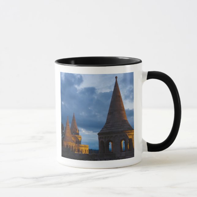 Nattvy av Fiskarens bålplats, Slott kullen Mugg (Höger)