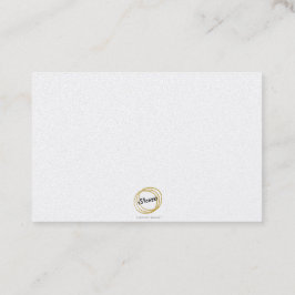 Nattvy från flygning visitkort