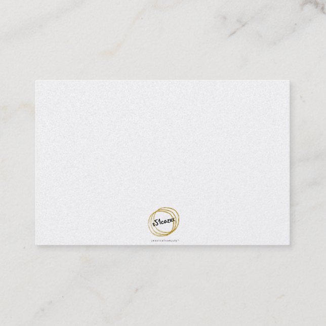 Nattvy från flygning visitkort (Baksida)