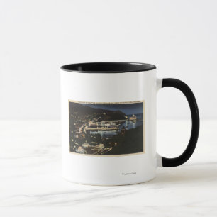 Nattvy över Avalon Bay Mugg
