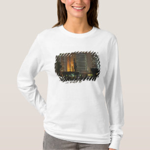 Nattvy över höjningar i Pudong New Area senast T Shirt