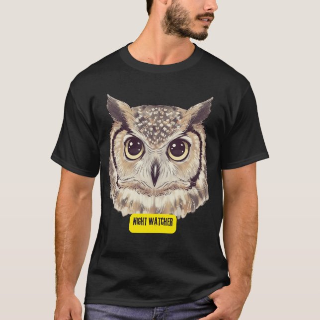 NattWatcher T Shirt (Framsida)