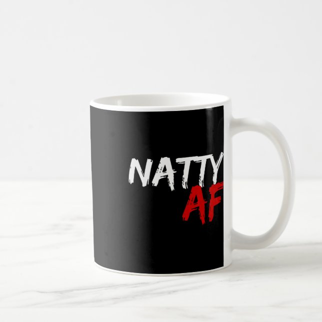 Natty Af Funny Bodybuilding der Bodybuilding Worko Kaffemugg (Höger)