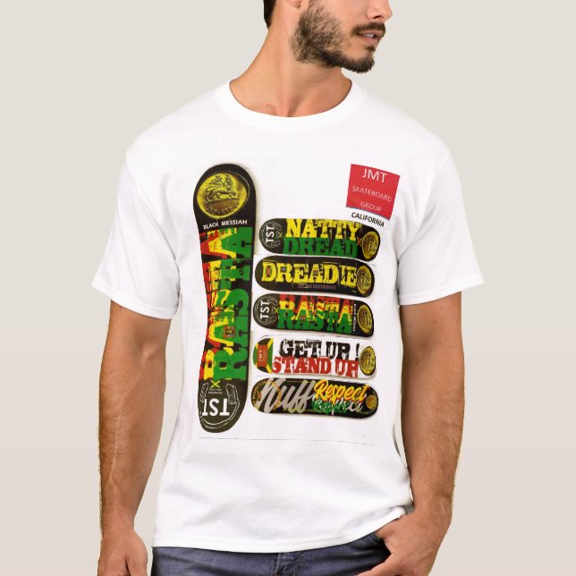 NATTY DREAD  Herr Basic T-Shirt (Framsida)