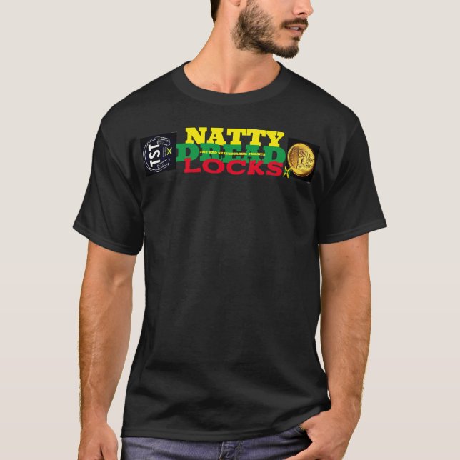 NATTY DREAD LOCKS JMT-Shirt T Shirt (Framsida)
