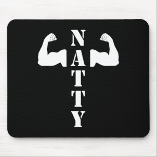 Natty Natural Muscles Bodybuilding Funny Gym Weigh Musmatta