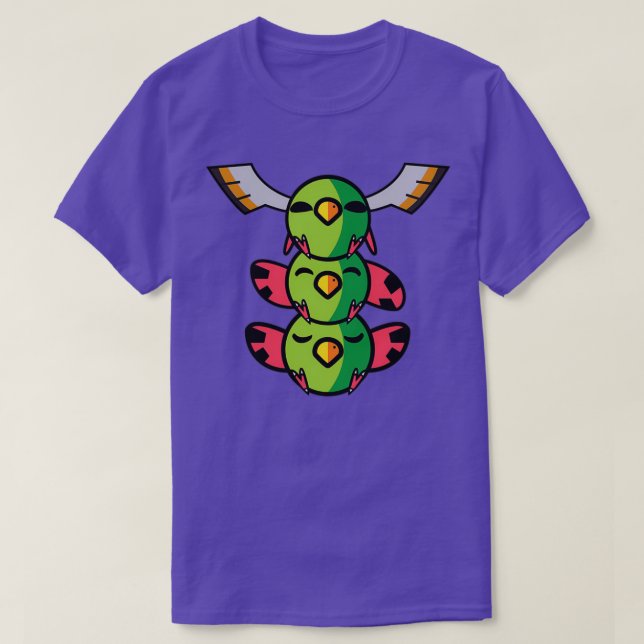 Natu Xatu Totem Pole T Shirt (Design framsida)
