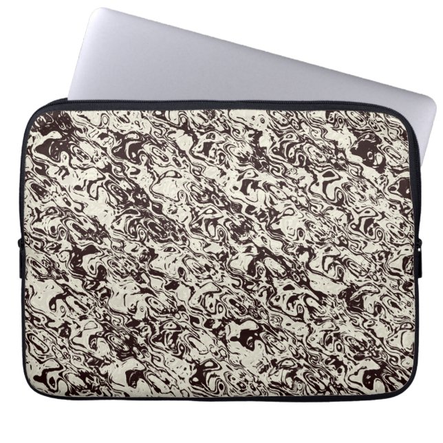 Natur Abstrakt Mönster Laptop Fodral (Framsidan)