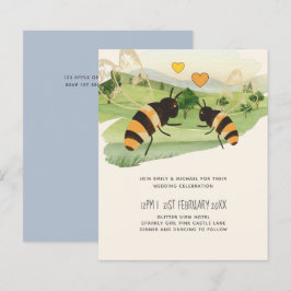Natur Älskare Countryside Bees Bröllop