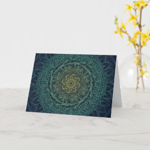Natur Älskare Mandala Art Mandalas Design Kort