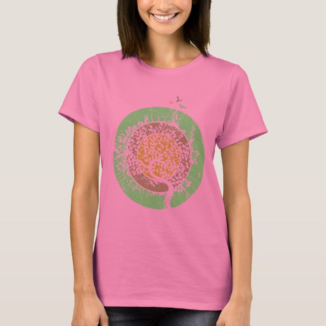 natur-anda t-shirt (Framsida)