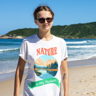 Natur är min terapi t shirt