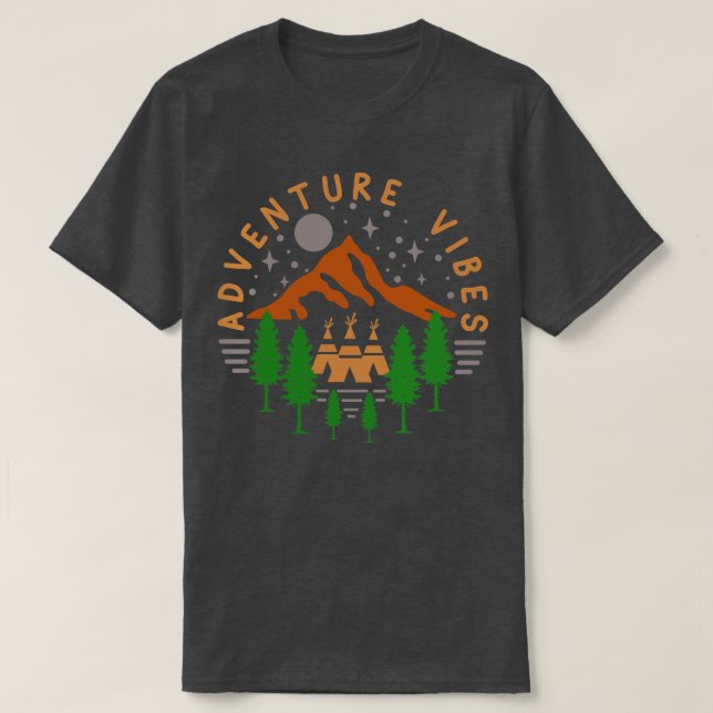 natur äventyr t shirt (Design framsida)