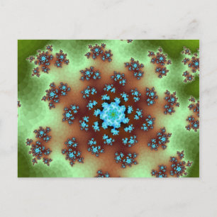 Natur Blommigt Sprinkles Vykort