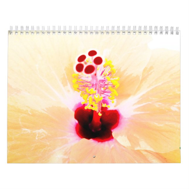 Natur blommor kalender (Omslag)