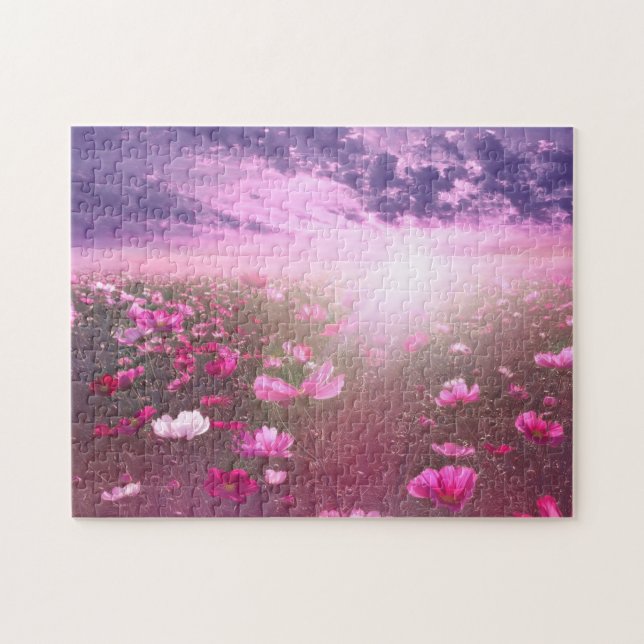Natur - Blommor Pussel (Horisontell)