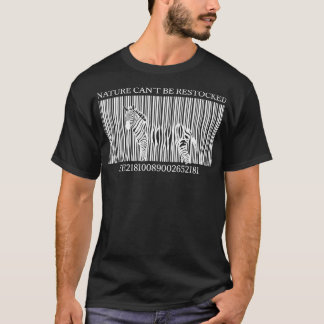 Natur Cant Restocked Earth Zebra Zookeeper Wildli T Shirt