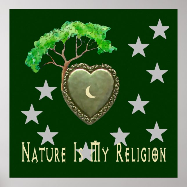 Natur Church Poster (Framsidan)