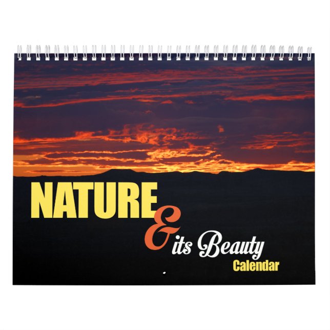 Natur & dess skönhetkalender kalender (Omslag)