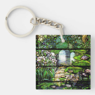 Natur för art nouveauTiffany målat glass
